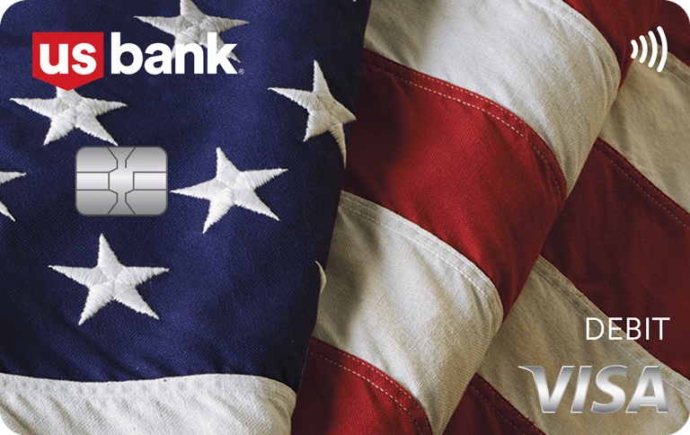Debit Card - American flag